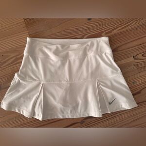 Women’s White Nike Dri-Fit Tennis Skirt Skort, Size S